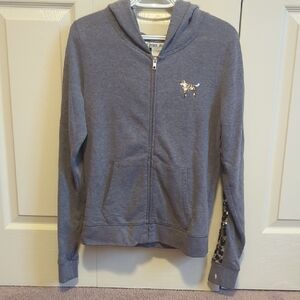 Victoria's Secret PINK Heathered Gray Hoodie